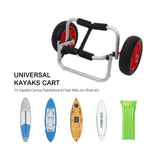 darrahopens Outdoor > Boating Kayak Boat Carrier Tote Trolley Cart Transport SUP Foldable Cart