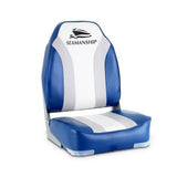 darrahopens Outdoor > Boating Seamanship 2X Folding Boat Seats Seat Marine Seating Set All Weather Swivels