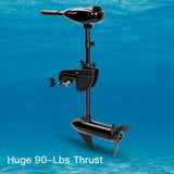 darrahopens Outdoor > Boating Striker 90LBS Electric Trolling Motor Inflatable Boat Outboard Fishing Marine