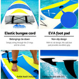 darrahopens Outdoor > Boating Weisshorn Stand Up Paddle Boards 11ft Inflatable SUP Surfboard Paddleboard Kayak