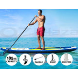 darrahopens Outdoor > Boating Weisshorn Stand Up Paddle Boards 11ft Inflatable SUP Surfboard Paddleboard Kayak