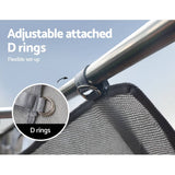 darrahopens Outdoor > Camping 3.7M Caravan Privacy Screens 1.95m Roll Out Awning End Wall Side Sun Shade