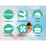 darrahopens Outdoor > Camping Bestway Air Bed Queen Size Mattress Camping Beds Inflatable Built-in Pump