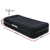 Darrahopens Outdoor > Camping Bestway Air Mattress Bed Single Size Inflatable Camping Beds Built-in Pump