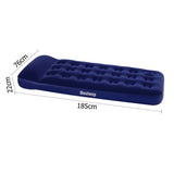 darrahopens Outdoor > Camping Bestway Single Size Inflatable Air Mattress - Navy