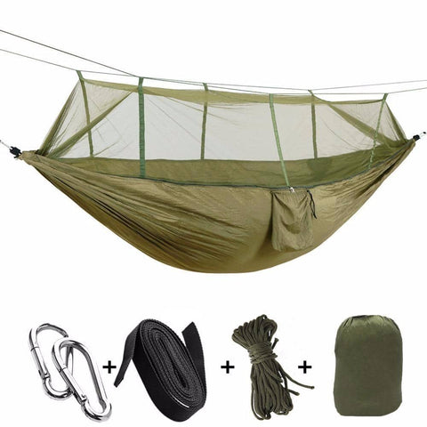 Darrahopens Outdoor > Camping Camping Hammock with Mosquito Net
