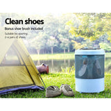 darrahopens Outdoor > Camping Devanti 3KG Mini Portable Washing Machine Shoes Wash Top Load Spin Camp Caravan
