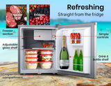 darrahopens Outdoor > Camping GECKO 57L Portable Bar Fridge Refrigerator 12V/24V/240V Camping Camper Caravan