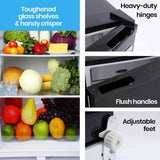 Darrahopens Outdoor > Camping GECKO 95L Portable Upright Fridge Freezer Camping Caravans Bar Fridges 12V/24V/240V Refrigerator