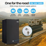 Darrahopens Outdoor > Camping GECKO 95L Portable Upright Fridge Freezer Camping Caravans Bar Fridges 12V/24V/240V Refrigerator