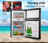 darrahopens Outdoor > Camping GECKO 95L Portable Upright Fridge Refrigerator 12V/24V/240V Caravan Motorhome