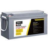 darrahopens Outdoor > Camping Giantz 200Ah Deep Cycle Battery 12V AGM Marine Sealed Power Portable Box Solar Caravan Camping