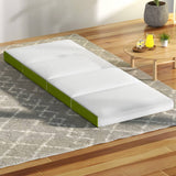 Darrahopens Outdoor > Camping Giselle Bedding Foldable Mattress 4-FOLD Folding Bed Mat Camping Single Green