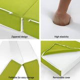 Darrahopens Outdoor > Camping Giselle Bedding Foldable Mattress 4-FOLD Folding Bed Mat Camping Single Green
