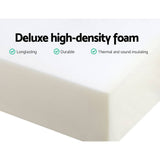 Darrahopens Outdoor > Camping Giselle Bedding Foldable Mattress 4-FOLD Folding Bed Mat Camping Single Green