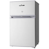 darrahopens Outdoor > Camping Glacio 65L Portable Fridge Bar Freezer Cooler Upright 12V/24V/240V Caravan Car Silver