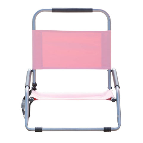 Darrahopens Outdoor > Camping Havana Outdoors Beach Chair 2 Pack Folding Portable Summer Camping Outdoors - Dusty Rose
