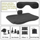 darrahopens Outdoor > Camping Inflatable Car Back Seat Mattress Portable Camping Travel Air Bed