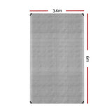 darrahopens Outdoor > Camping Instahut Tarpaulin Tarp 3.6x6m Tarp Camping Tarps Poly Heavy Duty Cover 180gsm
