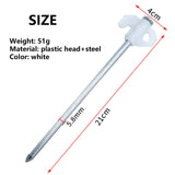 Darrahopens Outdoor > Camping Mountgear Outdoor Tent Camping Luminous 20cm Reinforced Tent Windproof Fixed Steel Nail