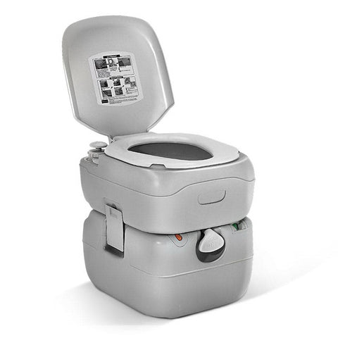 darrahopens Outdoor > Camping Outdoor Portable Camping Toilet 22L