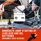 darrahopens Outdoor > Camping ROSSI Car Battery Charger 750A 12v/24v Jump Starter ATV Boat Truck Tractor
