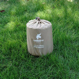 darrahopens Outdoor > Camping Self Inflating Camping Pillow with Ergonomic 3D Support - Gold