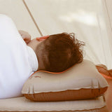 darrahopens Outdoor > Camping Self Inflating Camping Pillow with Ergonomic 3D Support - Gold