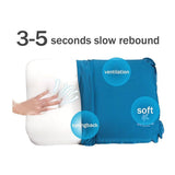 darrahopens Outdoor > Camping Self Inflating Camping Pillow with Ergonomic 3D Support - Gold