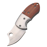 Darrahopens Outdoor > Camping Small Mini Stainless Steel Folding Pocket Knife Keychain Blade Outdoor Survival Tactical Camping