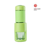 darrahopens Outdoor > Camping STARESSO Coffee Maker Red Dot Award Winner Portable Espresso Cappuccino Quick Cold Brew Manual Coffee Maker Machines All in One - Green