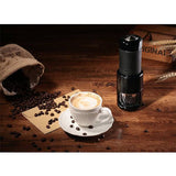 darrahopens Outdoor > Camping STARESSO Coffee Maker Red Dot Award Winner Portable Espresso Cappuccino Quick Cold Brew Manual Coffee Maker Machines All in One - Pink