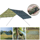 Darrahopens Outdoor > Camping Waterproof Outdoor Camping Tarp Rain Fly Tent for Canopy Hammock Hiking Cover