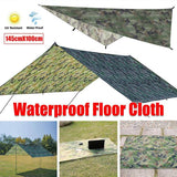 Darrahopens Outdoor > Camping Waterproof Outdoor Camping Tarp Rain Fly Tent for Canopy Hammock Hiking Cover