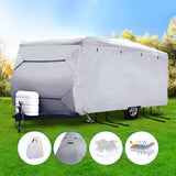 darrahopens Outdoor > Camping Weisshorn 18-20ft Caravan Cover Campervan 4 Layer UV Water Resistant
