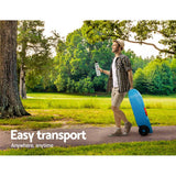 darrahopens Outdoor > Camping Weisshorn 40L Portable Wheel Water Tanks Tank Camping Hiking Caravan Storage