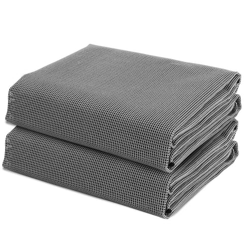 darrahopens Outdoor > Camping Weisshorn 6M Annex Matting Pack of 2x 3 x2.5m Floor Mats Mesh Camping Picnic