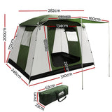 darrahopens Outdoor > Camping Weisshorn Camping Tent 6 Person Tents Family Hiking Dome