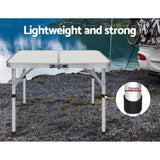 darrahopens Outdoor > Camping Weisshorn Foldable Kitchen Camping Table
