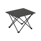 Darrahopens Outdoor > Camping Weisshorn Folding Camping Table 40cm Aluminium Portable Outdoor Picnic BBQ