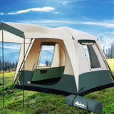 darrahopens Outdoor > Camping Weisshorn Instant Up Camping Tent 4 Person Pop up Tents Family Hiking Dome Camp