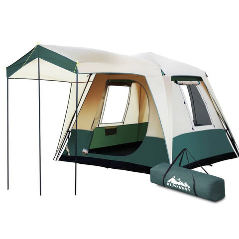 darrahopens Outdoor > Camping Weisshorn Instant Up Camping Tent 4 Person Pop up Tents Family Hiking Dome Camp