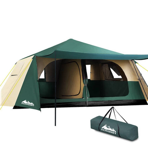 darrahopens Outdoor > Camping Weisshorn Instant Up Camping Tent 8 Person Pop up Tents Family Hiking Dome Camp