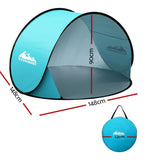 darrahopens Outdoor > Camping Weisshorn Pop Up Beach Tent Camping Portable Sun Shade Shelter Fishing