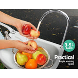 darrahopens Outdoor > Camping Weisshorn Portable Camping Wash Basin 19L