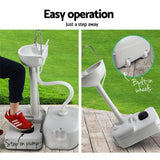 darrahopens Outdoor > Camping Weisshorn Portable Camping Wash Basin 43L