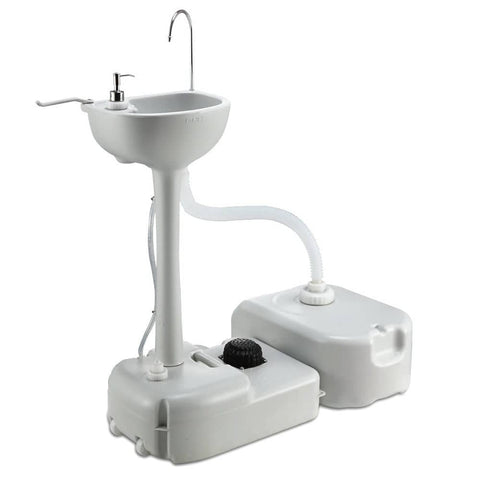 darrahopens Outdoor > Camping Weisshorn Portable Camping Wash Basin 43L