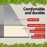 darrahopens Outdoor > Camping Weisshorn Self Inflating Mattress Camping Sleeping Mat Air Bed Pad Double Grey 10CM Thick