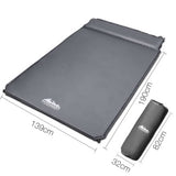 darrahopens Outdoor > Camping Weisshorn Self Inflating Mattress - Grey