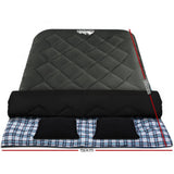 darrahopens Outdoor > Camping Weisshorn Sleeping Bag Bags Double Camping Hiking -10°C to 15°C Tent Winter Thermal Grey
